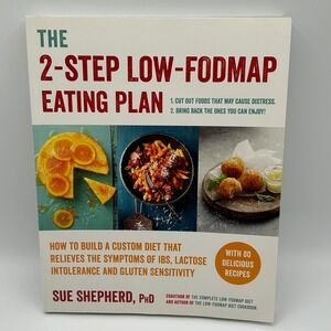 The 2-Step Low-FODMAP Eating Plan IBS Gluten Free Cookbook Paperback GI Health